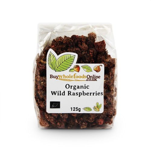 Organic Wild Raspberries 125g