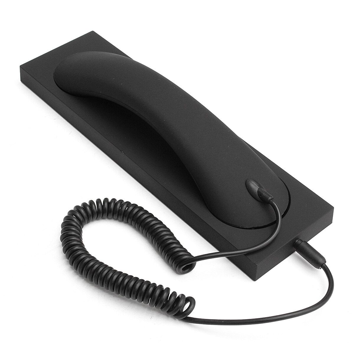 Retro 3.5mm Radiation Proof Plastic Mic Cell Phone Handset For Mobile Phone