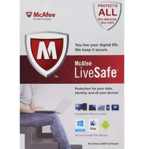 Mcafee Lifesave Unlimited Devices 1 Years