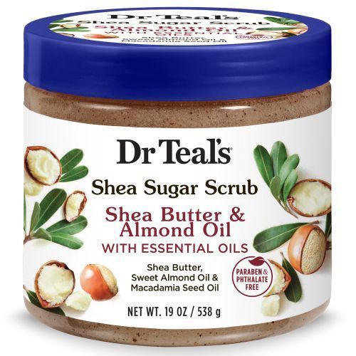 Shea Sugar Scrub With Shea Butter, Almond Oil & Essential Oils