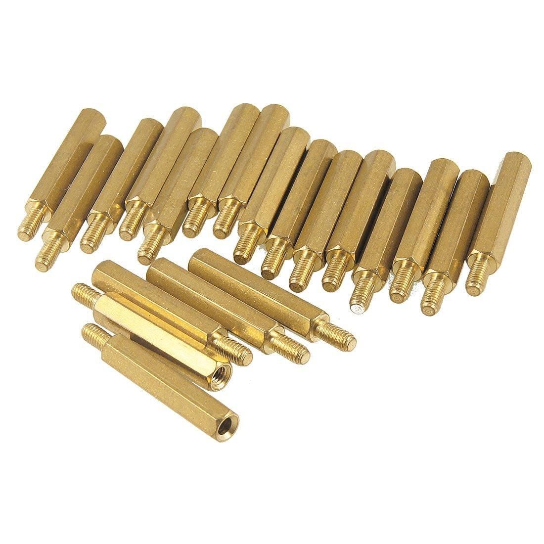 20 pieces M3 Male x M3 Female Thread PCB Stand-off Spacer