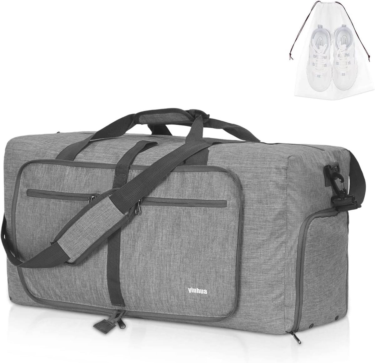Yinhua 65L Duffle Bag Large Travel Duffel Bags With Shoes