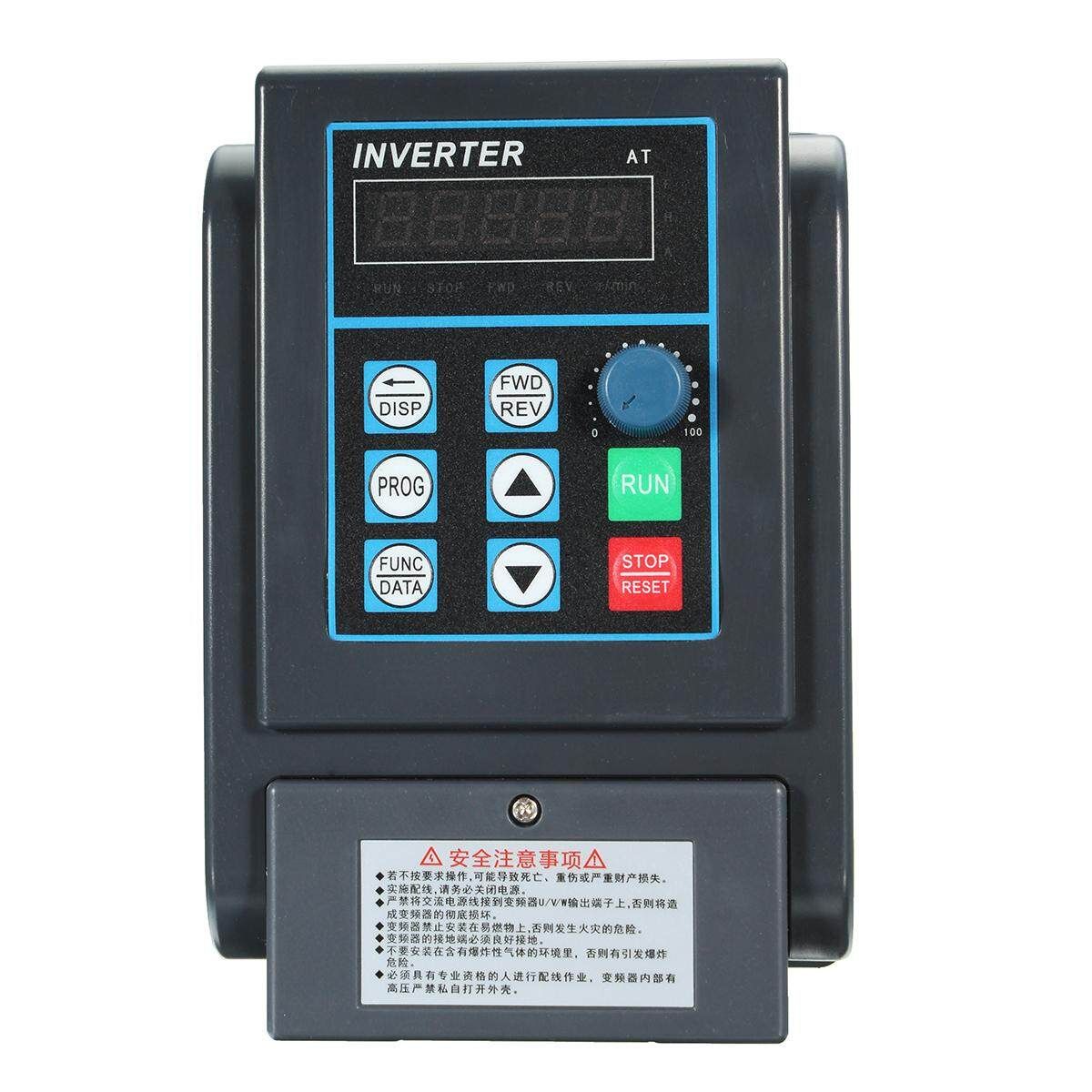 1.5KW Single 220V Input To 3 Phase 380V Output Variable Frequency Drive Inverter