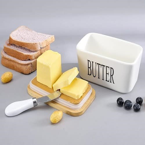 Urbane Butter Dish With Knife + Free Gift