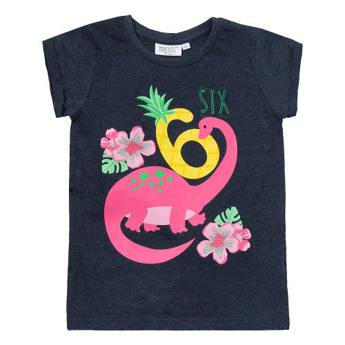 Girls Printed T-Shirt-Age 6