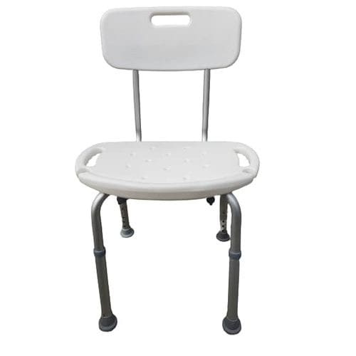 Elderly Shower Chair With Back Rest