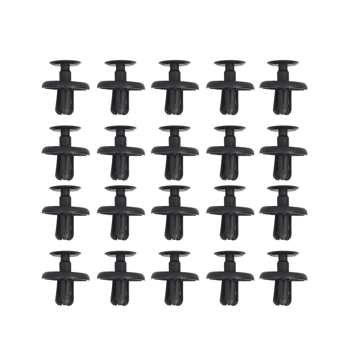 20PCS Retainer Splash Shield Clips Nylon Push Type