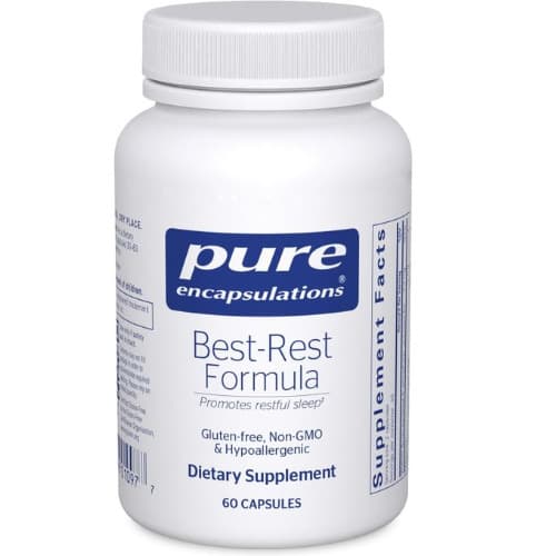 Best-rest Formula 60caps Melatoninn, Gaba, L-theanine, Vitamin B6