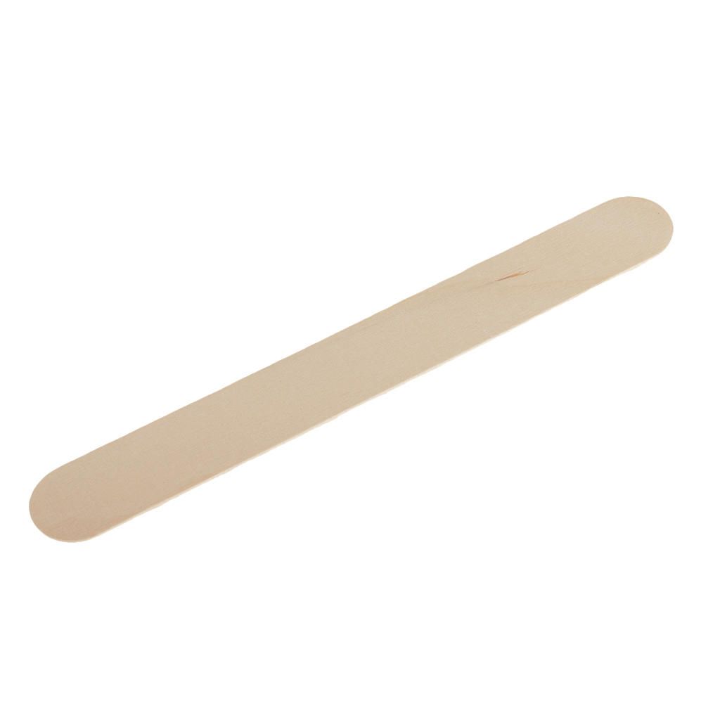 50pcs Wooden Waxing Applicators Sticks For Eyebrows  Spatula Hair