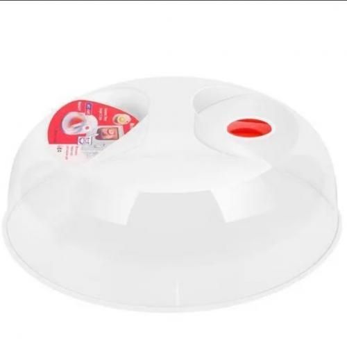 Plastic Microwave Plate Food Cover With Steam Anti-splatter