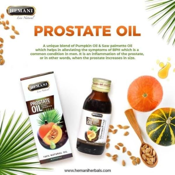 Prostate Oil With Pumpkin Seed And Saw Palmetto - 60ml