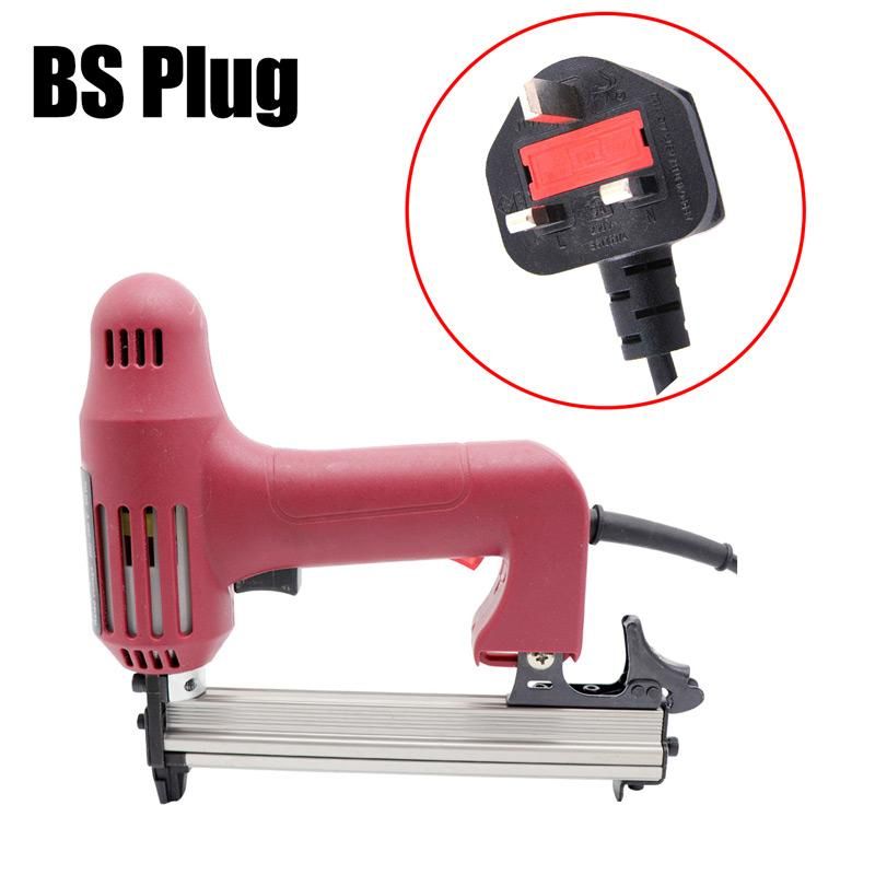 High Quty 1022J Nailer 220 V Electric Staples Nail Guns Furniture Staple Frame Carpentry Wood Working Tools