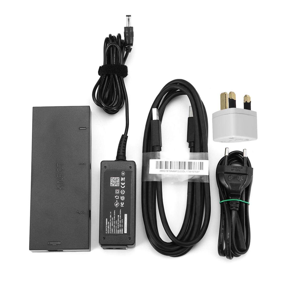 Replace Sensor Adapter Connector For Kinect Xbox One S Xbox One X Windows UK Plug English Plug