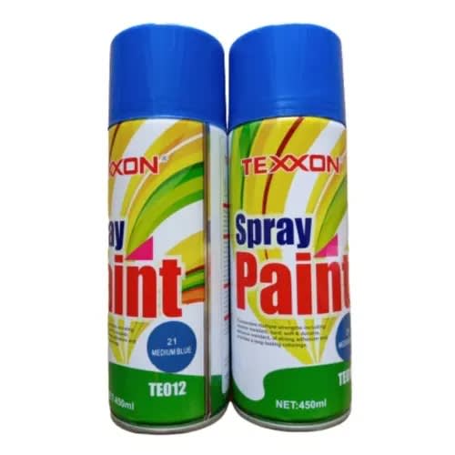 Spray Paint - Medium - Blue - 2pcs - 450ml