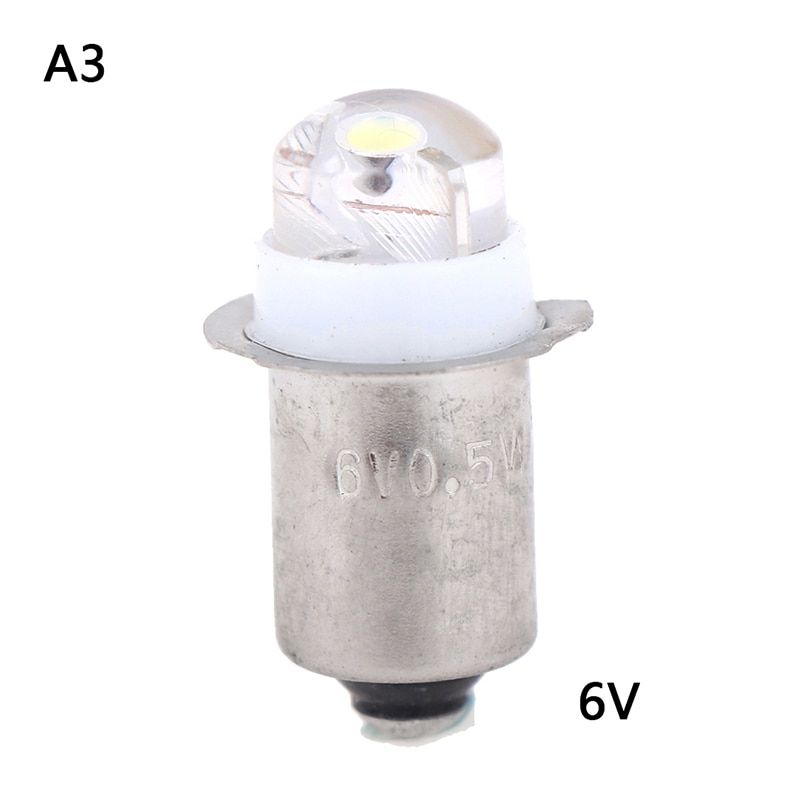 Light Replacement Led Bulb 3V 4.5V 6V 1PCS P13.5S 0.5W Work Light Flashlight