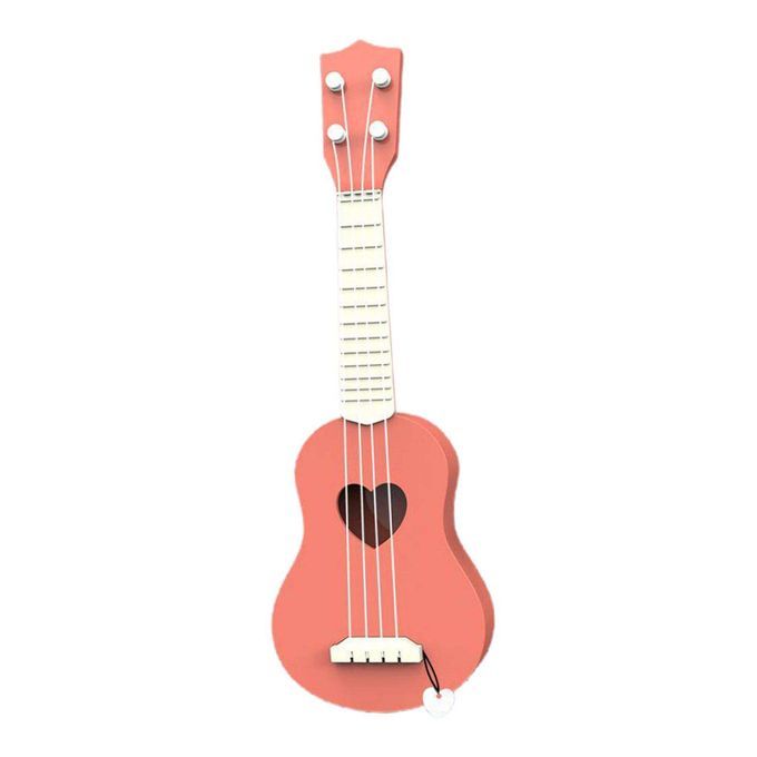 Kids Ukulele Instrument   Guitar Developmental Music Toy Orange