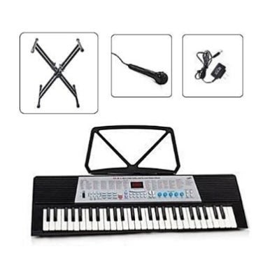 54 Keys Learners Keyboard With Adaptor & Stand - Xy-813