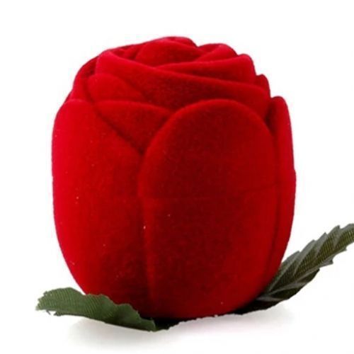 Engagement Ring Case Flower Wedding Ring Box