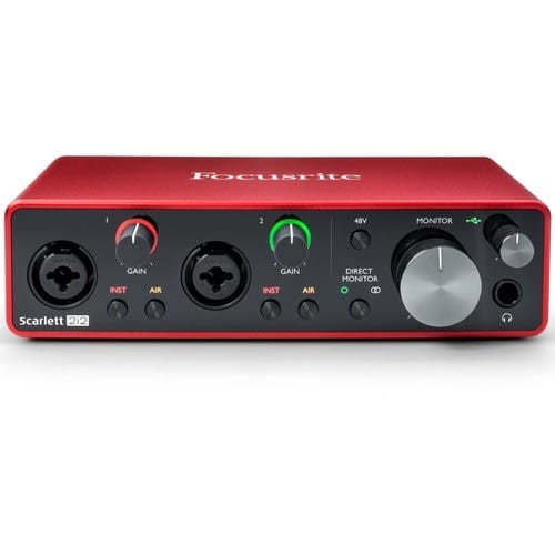 Scarlett 2i2 - 3th Gen - Usb Audio Interface