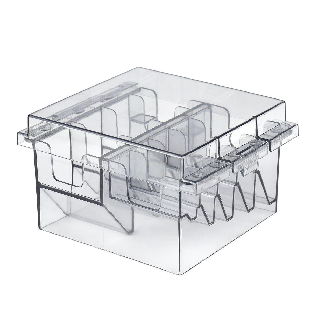 Plastic Organizer For 8 Blades Storage Case Rack Clipper