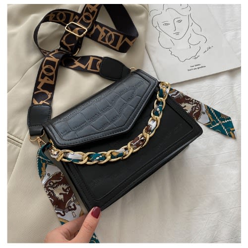 Ladies Hand Bag- Black