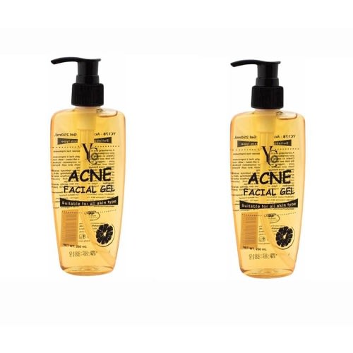 Acne Facial Cleansing Gel - 250ml x 2pcs
