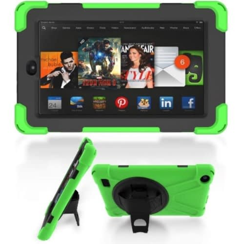 Shockproof Tough Defender Back Case For Amazon Fire 8