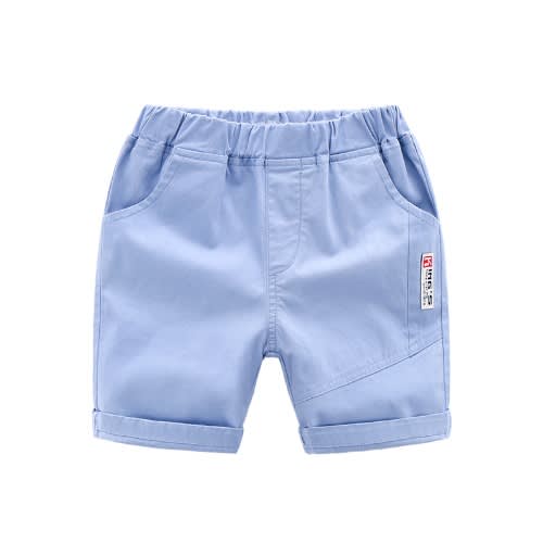 Cotton Chinos Short- Blue