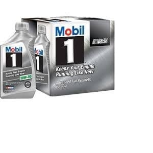 Mobil 1 Advanced Full Synthetic Motor Oil 10W-30 : 6-pack of 1 quart bottles