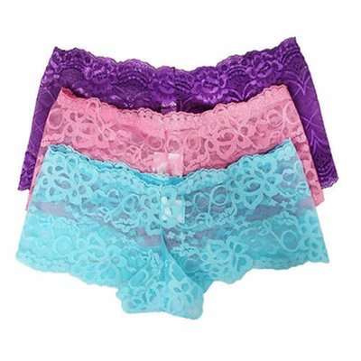 Ladies Lace Pants - Pack of 3