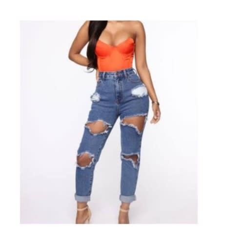 Boyfriend Love Ripple Jean