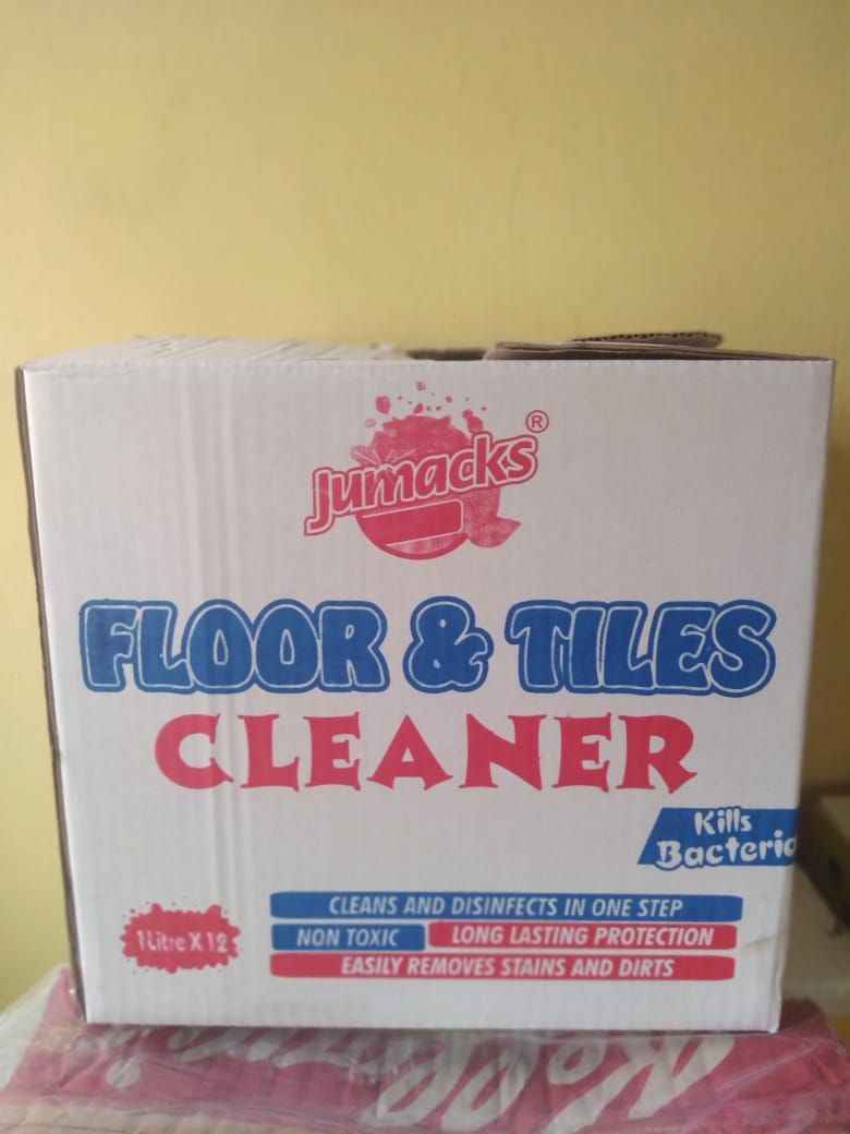 Floor And Tile Cleaner (Antibacterial) - 1Liter &times;12