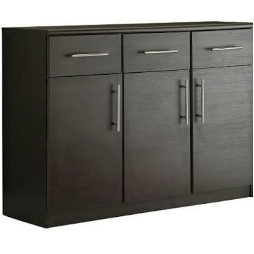 Wooden Cabinet  And Side Unit