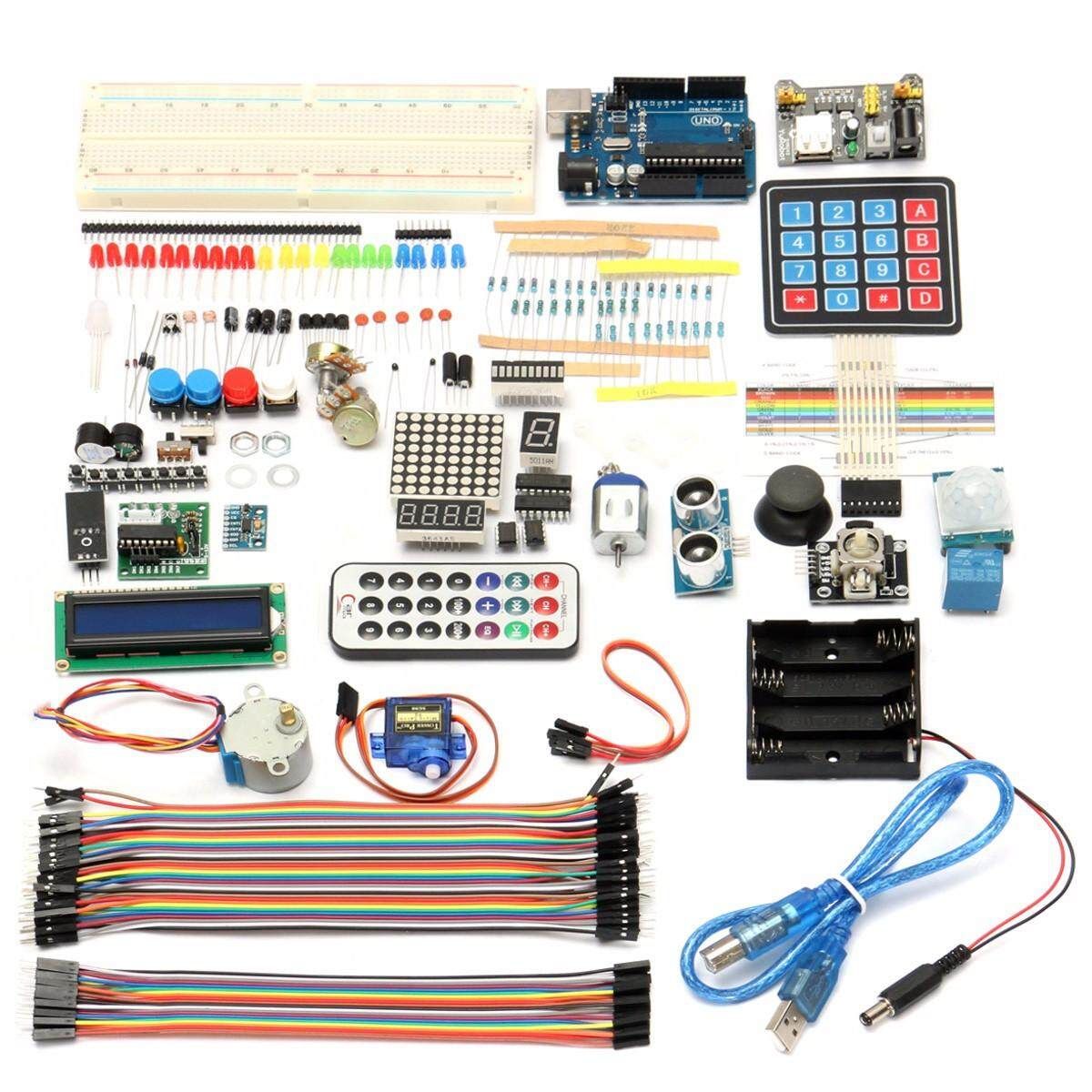 3Set Ultimate Starter Learning Kit DIY For Arduino UNO R3 LCD1602 Servo Processing
