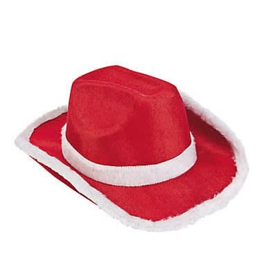 Santa Cowboys Hat