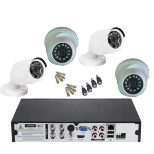 Cctv 4 Channel With 2 Indoor With 2 Outdoor