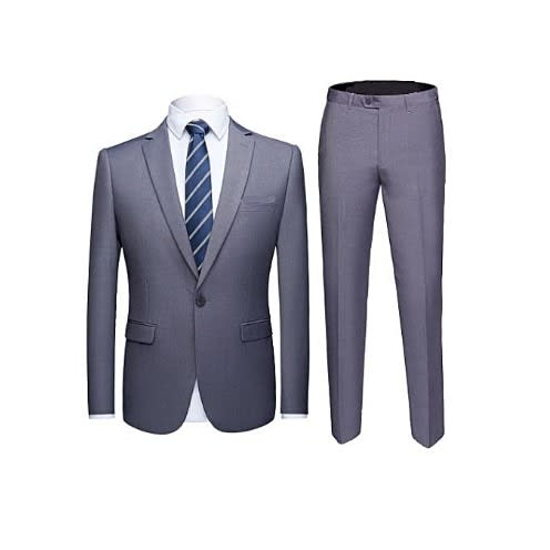 Classic Mens Suit- Grey