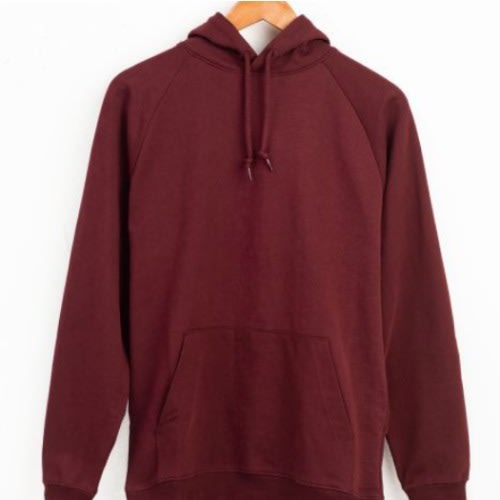 Mens Hoodie - Burgundy