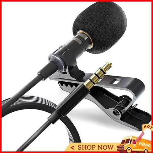 Mini Lavalier Microphone Headset 3.5 Mm Jack