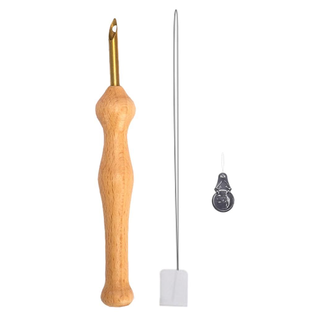 DIY Embroidery Punch Felting Threader Set Cloths