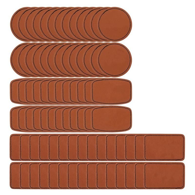 80 Pcs Hat Patches, Rustic Blank Patches for Hats, Custom