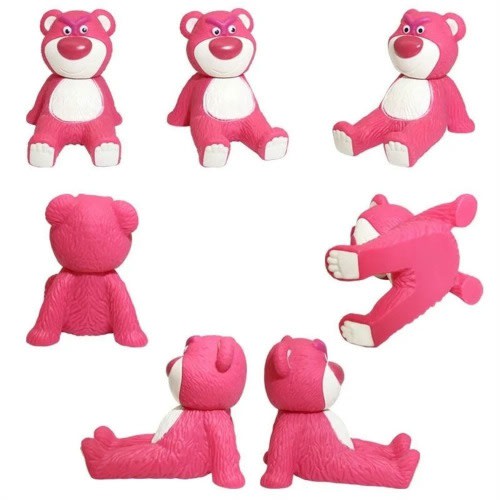 Lotso Action Figure Strawberry Bear Mobile Phone Holder - 1Pc