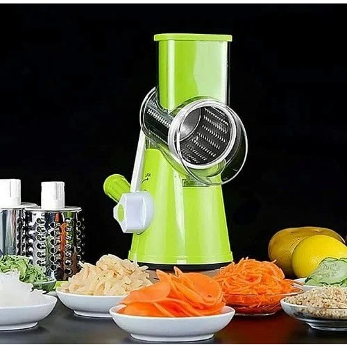 3 In 1 Multipurpose Rotary Drum Shredder Slicer And Grater