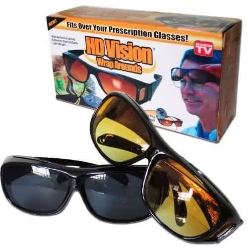 2in1 Hd Vision Night And Day Driving Glasses- Set Of 5