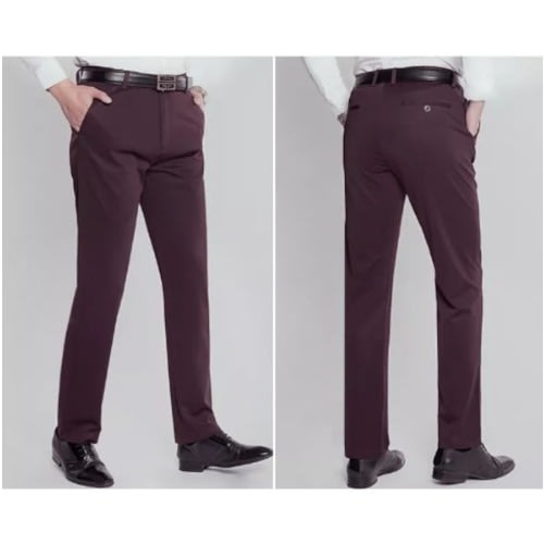 Trouser For Men - Wine