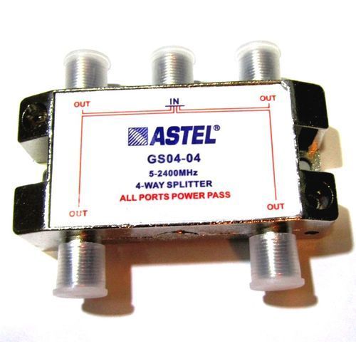4-way Splitter/channel Signal Power TV Receiver