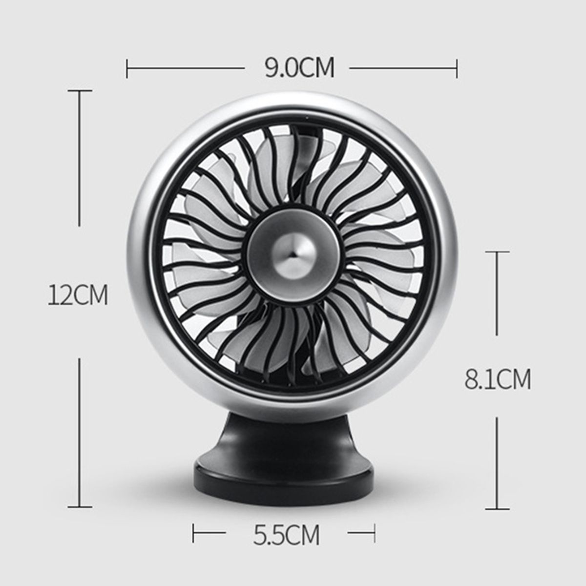 Auto Amplifier Cooling Fans Adhesive / Clipping Mount