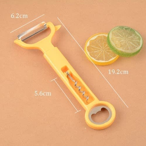 Multifunction Vegetable Peeler And Wine/Drink Bottle Opener