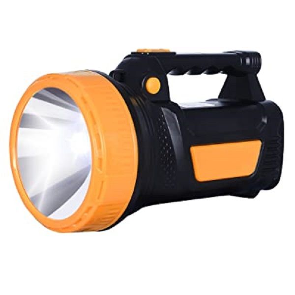 Rechargeable Flash Light Led With Handle + Key Holder