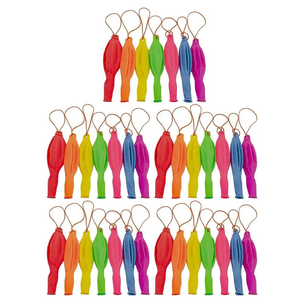 50pcs Punch Balloons Latex Balloons Toys Party Bag Fillers For Boys Girls Clapping Ball Inflatable Children'S Hand Racket Toy